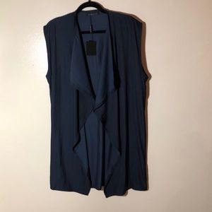Navy blue Vest NWT